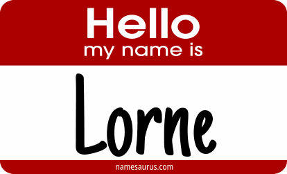 Hello my name is Lorne png download
