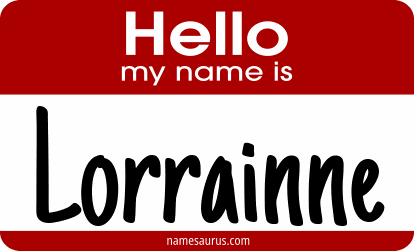 Hello my name is Lorrainne png download