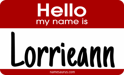 Hello my name is Lorrieann png download