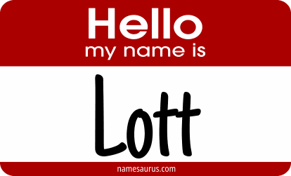 Hello my name is Lott png download
