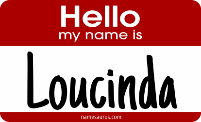 Hello my name is Loucinda png download