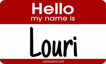 Hello my name is Louri png download
