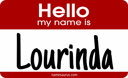 Hello my name is Lourinda png download
