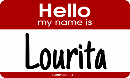 Hello my name is Lourita png download