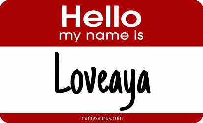 Hello my name is Loveaya png download