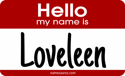 Hello my name is Loveleen png download