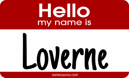 Hello my name is Loverne png download