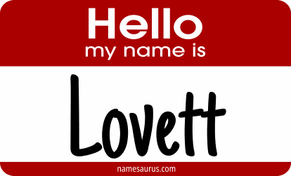 Hello my name is Lovett png download
