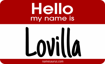 Hello my name is Lovilla png download