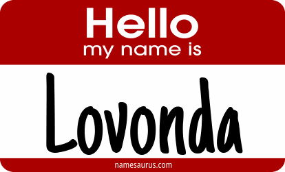 Hello my name is Lovonda png download