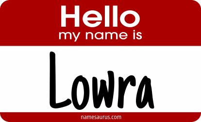 Hello my name is Lowra png download