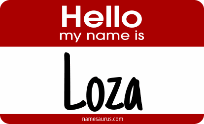 Hello my name is Loza png download