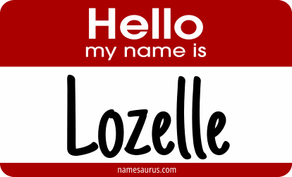 Hello my name is Lozelle png download