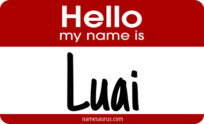 Hello my name is Luai png download