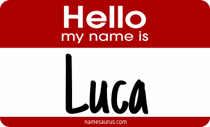 Hello my name is Luca png download