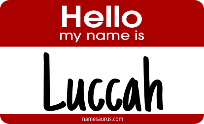 Hello my name is Luccah png download