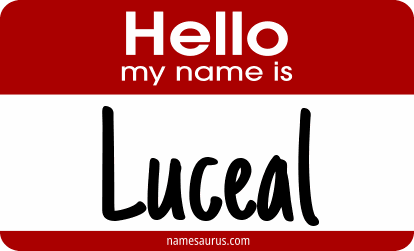 Hello my name is Luceal png download