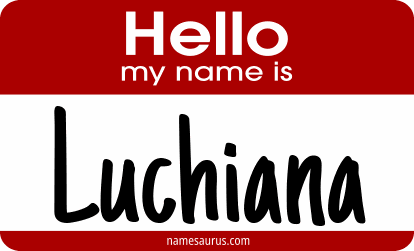 Hello my name is Luchiana png download