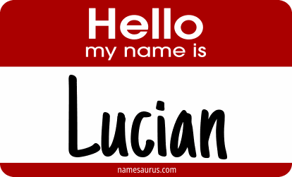 Hello my name is Lucian png download