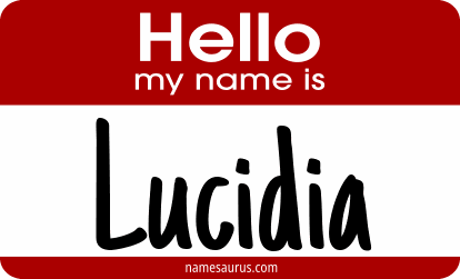 Hello my name is Lucidia png download