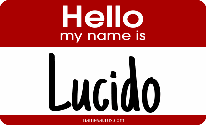 Hello my name is Lucido png download