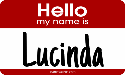 Hello my name is Lucinda png download