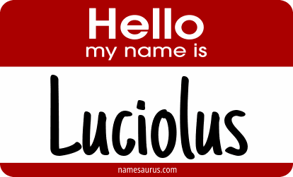 Hello my name is Luciolus png download
