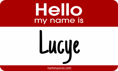 Hello my name is Lucye png download