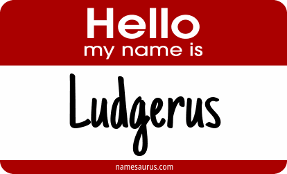 Hello my name is Ludgerus png download