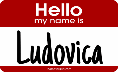 Hello my name is Ludovica png download