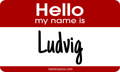 Hello my name is Ludvig png download