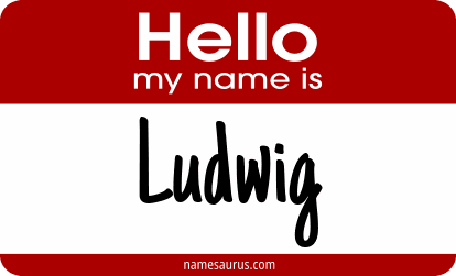 Hello my name is Ludwig png download