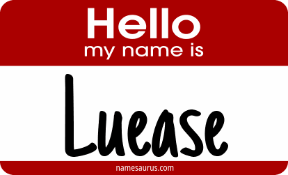 Hello my name is Luease png download