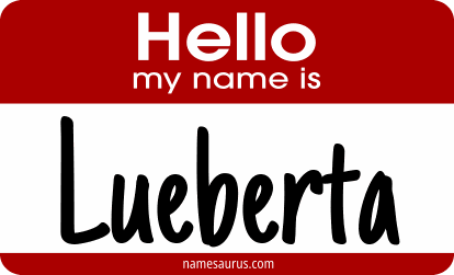 Hello my name is Lueberta png download