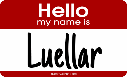 Hello my name is Luellar png download