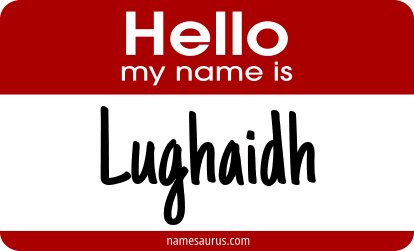 Hello my name is Lughaidh png download