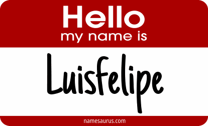 Hello my name is Luisfelipe png download