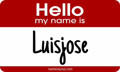 Hello my name is Luisjose png download