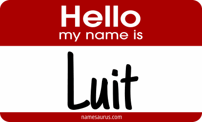 Hello my name is Luit png download