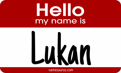 Hello my name is Lukan png download