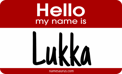 Hello my name is Lukka png download