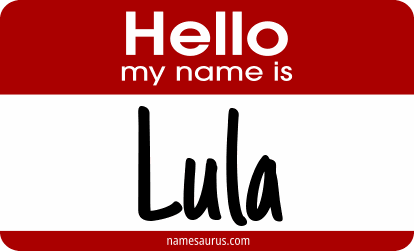 Hello my name is Lula png download