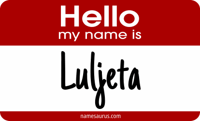 Hello my name is Luljeta png download