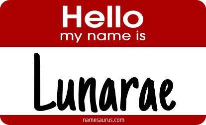 Hello my name is Lunarae png download