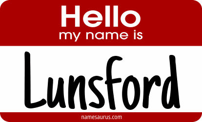 Hello my name is Lunsford png download