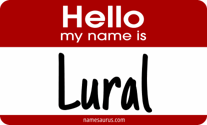 Hello my name is Lural png download