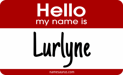 Hello my name is Lurlyne png download