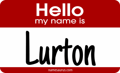 Hello my name is Lurton png download