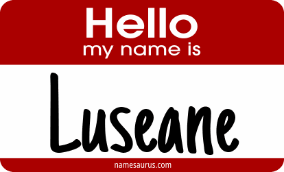 Hello my name is Luseane png download