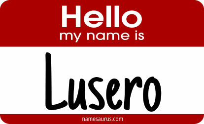 Hello my name is Lusero png download